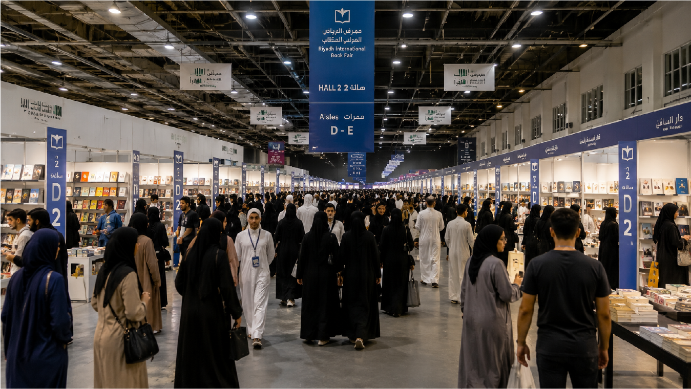 Riyadh and Madina Book Fairs exhibition hall