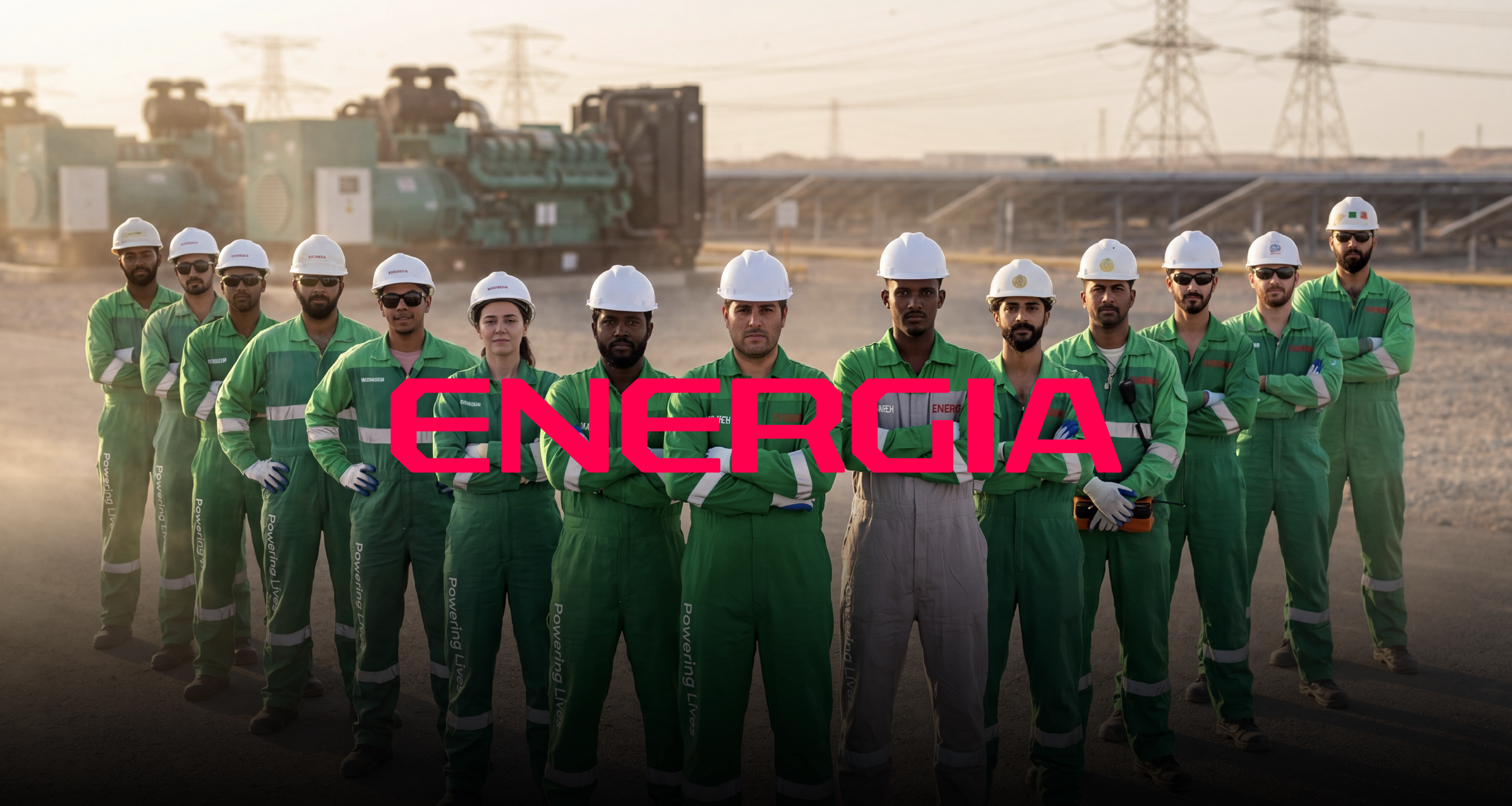 ENERGIA — the team on site